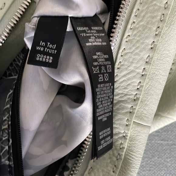 Ted Baker Hickory Stab Stitch Mint Green Bag - Picture 13 of 16